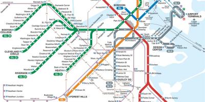 Картицу Бостон метро