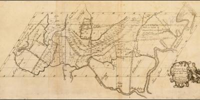 Мапа колонијалне Бостон